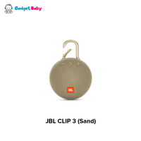 Harman JBL Clip 3 | Portable Bluetooth Speaker (Sand)