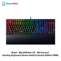 Razer BlackWidow V3 - Mechanical Gaming Keyboard (Green Switch) Quartz Edition