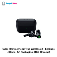 Razer Hammerhead True Wireless X - Earbuds - Black - AP Packaging (RGB Chroma)