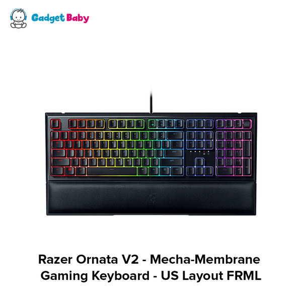 Razer Ornata V2 - Mecha-Membrane Gaming Keyboard - US Layout FRML